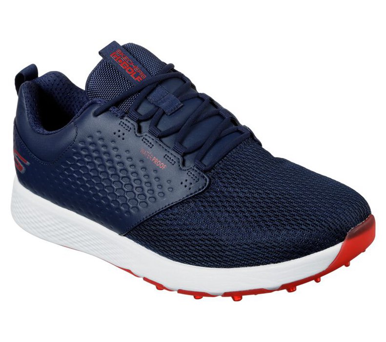 Skechers Go Elite V.4 - Prestige Rf - Mens Golf Shoes Navy/Red [AU-AI5277]